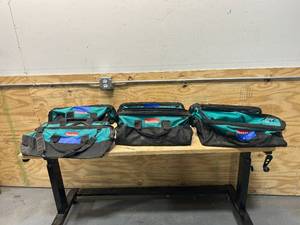 lot 118 image: MAKITA Lot of 7 Tool Bags