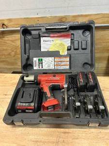 lot 133 image: RIDGID RP 210 Press Kit