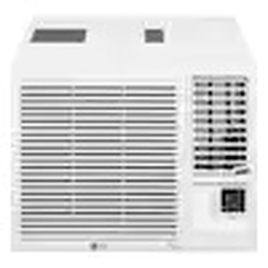 lot 26 image: NEW - LG  18,000 BTU 230208-Volt Window Air Conditioner LW1821HRSM Cools 1,000 Sq. Ft. with Cool and Heat, Wi-Fi Enabled