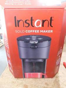 lot 86 image: INSTANT Solo Single Cup Charcoal Drip Coffee Maker with 40 oz. Water Tank Capacity