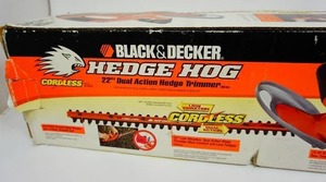 lot 2 image: 22 Cordless Black & Decker Hedge Hog