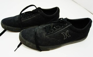 lot 8 image: Hurley Mens Arlo Lace 2 Sneaker Black 13M