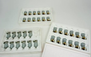 lot 10 image: Mabuchi RS-365PW NO4191 Speed Measuring Motor Encoder 6 Pin Plug