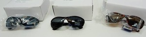 lot 24 image: NIB 3 Pair Of Sunglasses