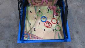 lot 26 image: Ring Toss Game with Rings