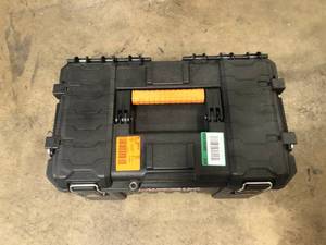 lot 43 image: RIDGID  2.0 Pro Gear System 22 in. Modular Tool Box Storage   Customer Returns See Pictures