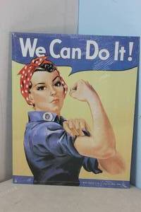 lot 117 image: NEW - Metal Sign Wall Art 16 x 12 Factory Sealed