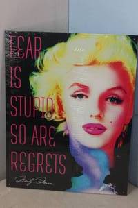 lot 118 image: NEW - Metal Sign Wall Art 16 x 12 Factory Sealed