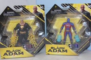 lot 146 image: NEW - Black Adam Toy Combo - See Pictures