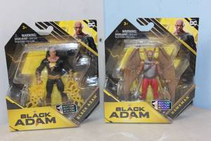 lot 147 image: NEW - Black Adam Toy Combo - See Pictures