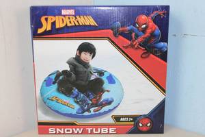 lot 149 image: NEW - Marvel Spiderman Inflatable Tube