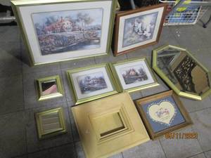 lot 459 image: Several framed prints