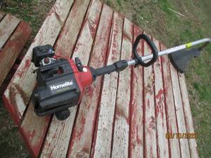 lot 55 image: Homelite trimlite gas powered weed whip