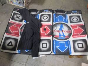 lot 426 image: 2 Dance Dance Revolution mats for P...
