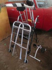 lot 161 image: Rolling Walker with Seat, Folding W...