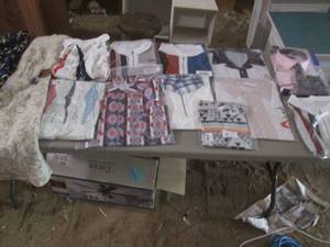 lot 166 image: Assorted Clothing - Shirts New and ...