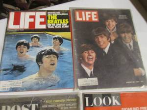 lot 201 image: Vintage Magazines Featuring The Bea...