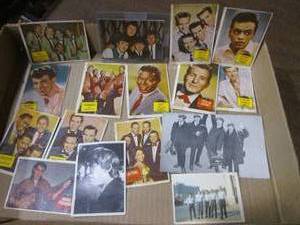 lot 532 image: Vintage Music Bubble Gum Cards 1950...