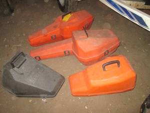 lot 115 image: Assorted Empty Chainsaw Cases...