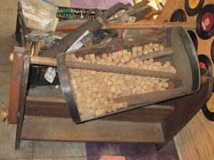 lot 242 image: Hand-cranking Bingo Tumbler