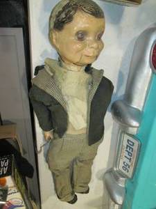 lot 290 image: Antique ventriloquist Dummy with ex...