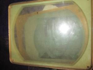 lot 333 image: Vintage tv screen repurposed into a...