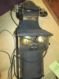 lot 358 image: Vintage Ericsson MFG Co Metal encas...