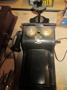 lot 367 image: Vintage Ericsson MFG Co Metal encas...