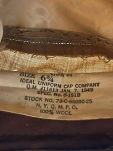 lot 029 image: Vintage military hat