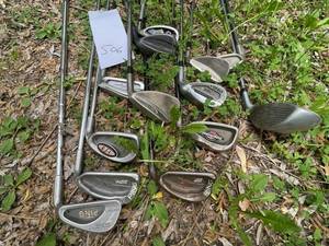 lot 606 image: Lot of approx. 13 Ping, King Cobra, & Callaway golf clubs