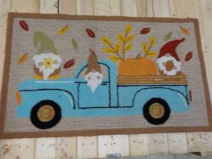lot 2 image: Happy Harvest Collection Floor Mat ...