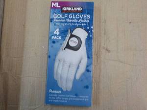 lot 27 image: 4 Pack Kirkland Right Hand Gloves f...