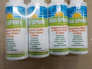 lot 29 image: 4 - 4 oz Pain Spray...
