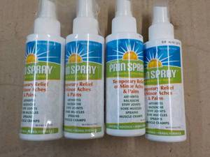 lot 31 image: 4 - 4 oz Pain Spray...