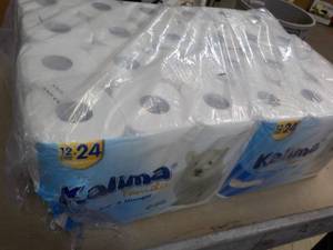 lot 79 image: 95 Rolls Kalima 2 Ply Toilet Paper...