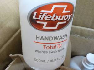 lot 103 image: 12 - 16.9 oz Bottles Life Buoy Hand...