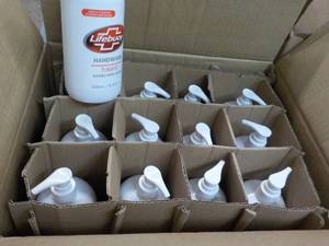lot 105 image: 12 - 16.9 oz Bottles Life Buoy Hand...
