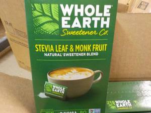 lot 107 image: 12 - 80 Packets each Whole Earth St...