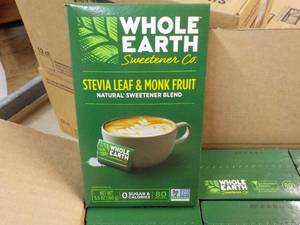 lot 109 image: 12 - 80 Packets each Whole Earth St...
