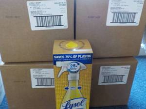 lot 125 image: 4 - 32 ct Boxes Lysol Smart Cleaner...