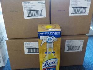 lot 127 image: 4 - 32 ct Boxes Lysol Smart Cleaner...