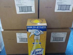 lot 130 image: 4 - 32 ct Boxes Lysol Smart Cleaner...