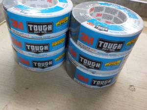 lot 146 image: 6 Rolls 3M Tough Outdoor Duct Tape ...
