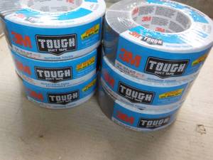 lot 147 image: 6 Rolls 3M Tough Outdoor Duct Tape ...