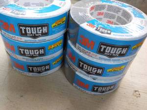 lot 148 image: 6 Rolls 3M Tough Outdoor Duct Tape ...