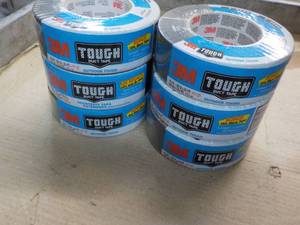lot 149 image: 6 Rolls 3M Tough Outdoor Duct Tape ...