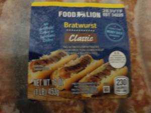 lot 190 image: 12 - 16 oz Frozen Pkgs Food Lion Cl...