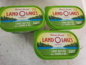 lot 223 image: 3 Frozen 24 oz Tubs Land O Lakes Li...