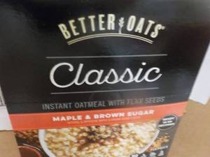 lot 255 image: 6 boxes 10 Pouches Each Better Oats...