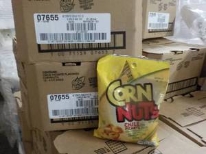 lot 267 image: 2 - 12 ct Boxes Corn Nuts Chili Pic...